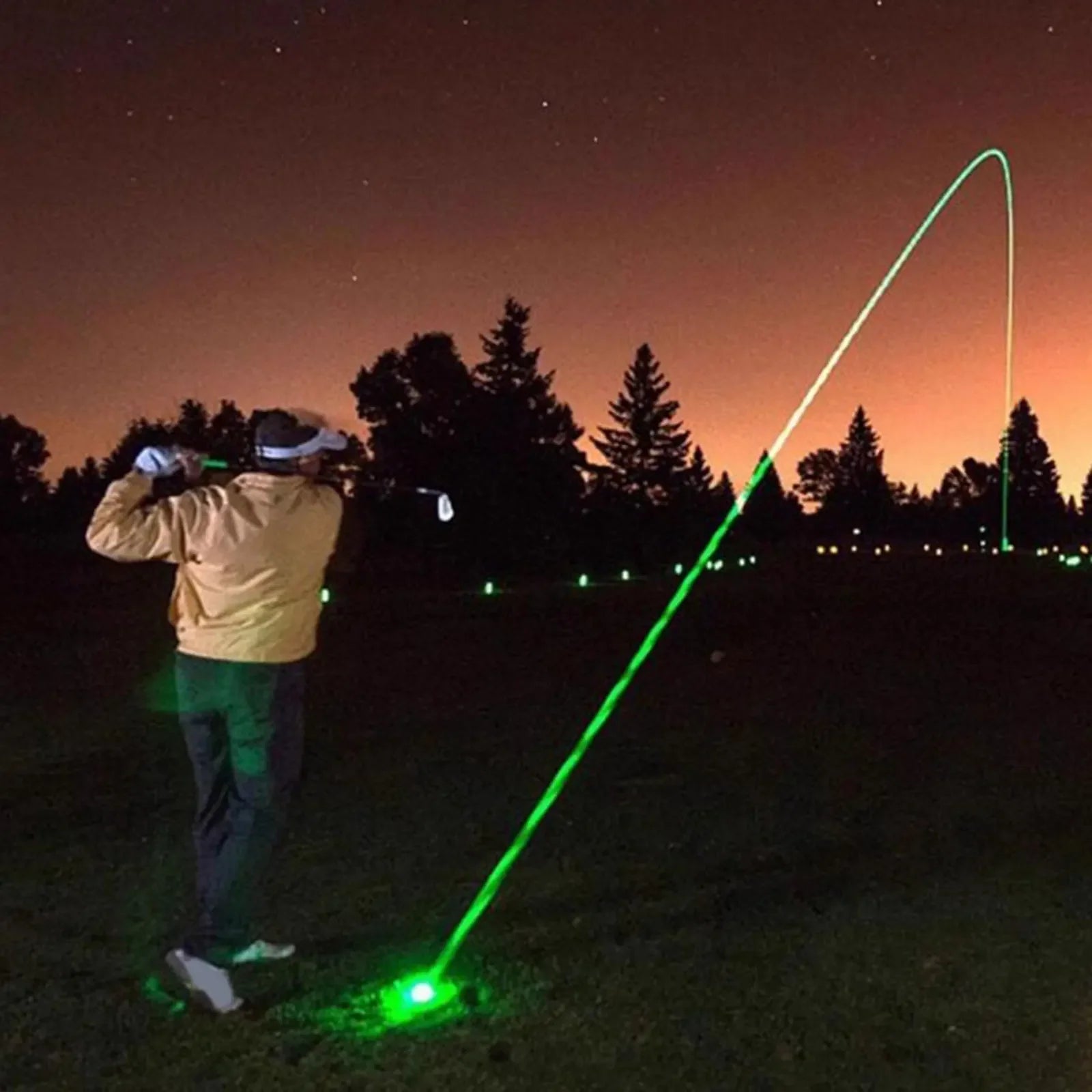 Illuminate Your Game: 3/5 Pcs Luminous Night Golf Balls for Enhanced Training and Fun